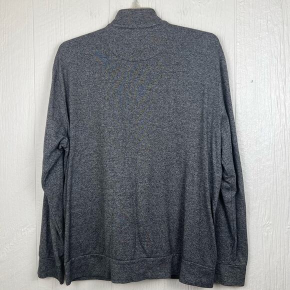 Banana republic lightweight jacket men’s XL full zip sweatshirt type mock collar - Picture 4 of 5